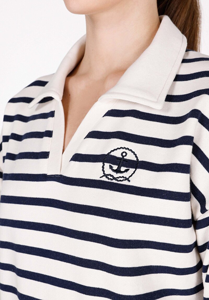 Afișați detalii pentru Hanorac / Bluza De Dama Alb Regular Fit  Cl1073243