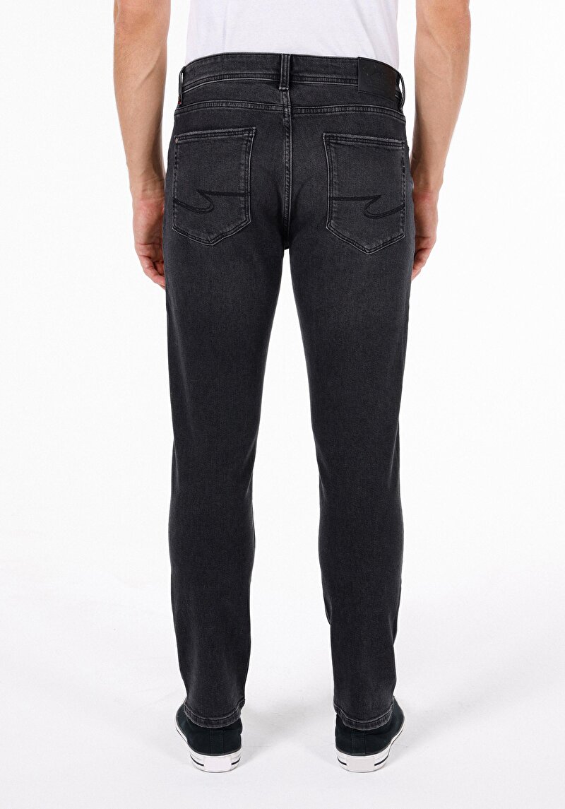 Afișați detalii pentru Pantaloni De Barbati Negru Regular Fit 067 Jack Cl1073570