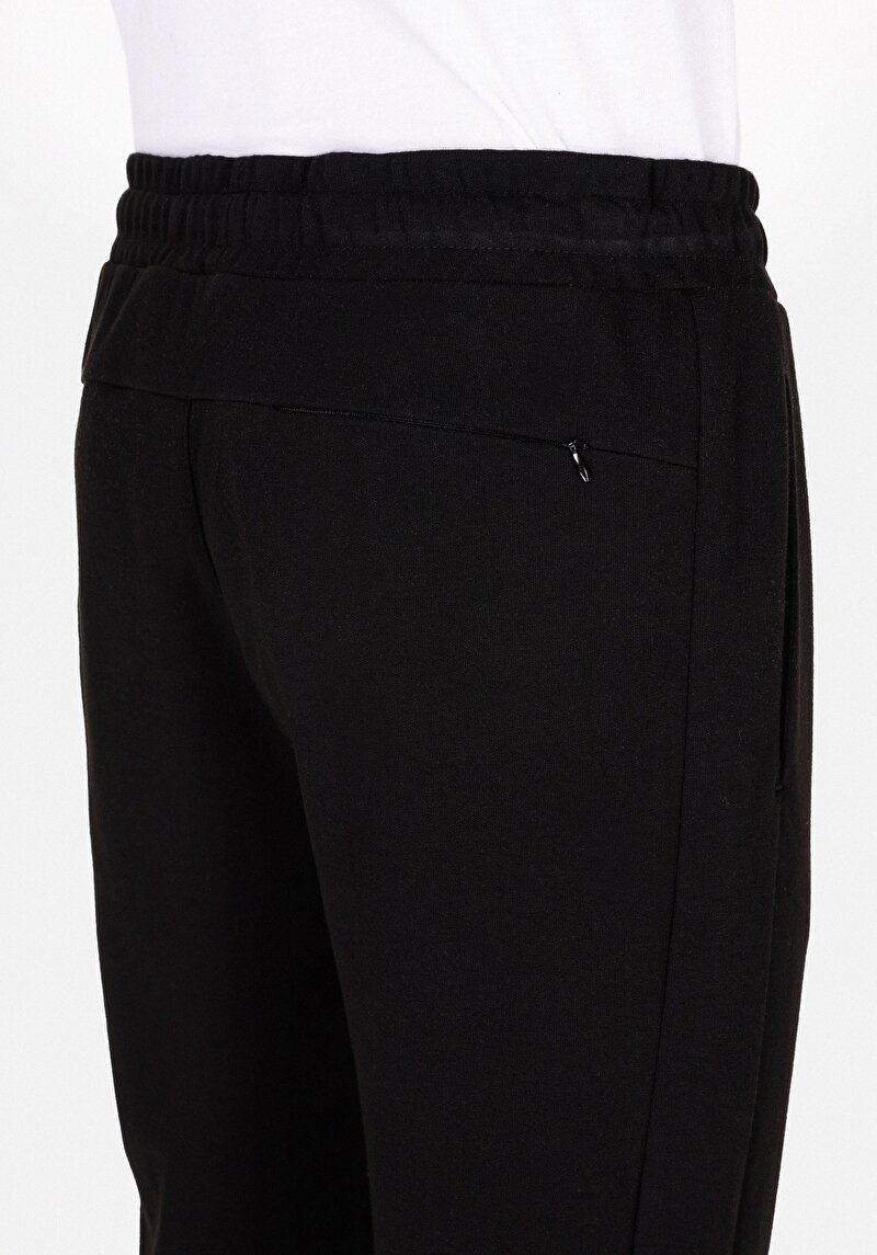 Afișați detalii pentru Pantaloni De Trening De Barbati Negru Slim Fit  Cl1073825