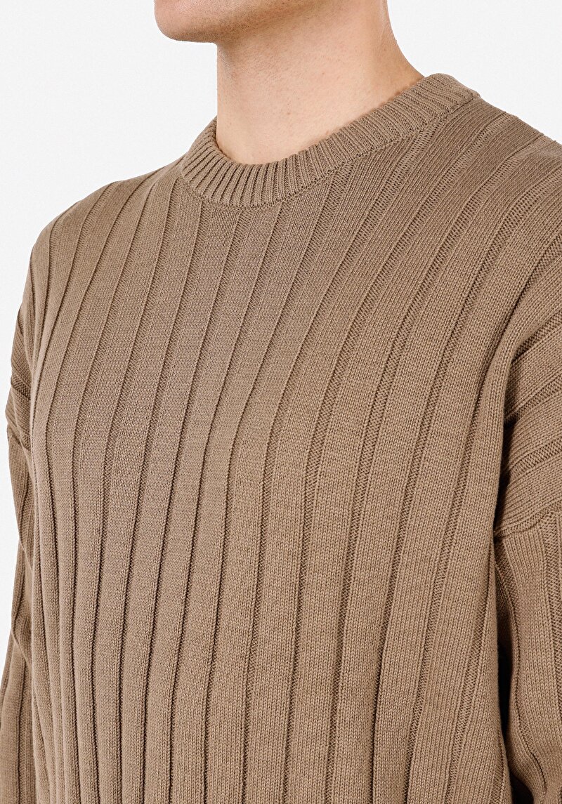 Imagine a Pulover De Barbati Bej Comfort Fit Cl1074024