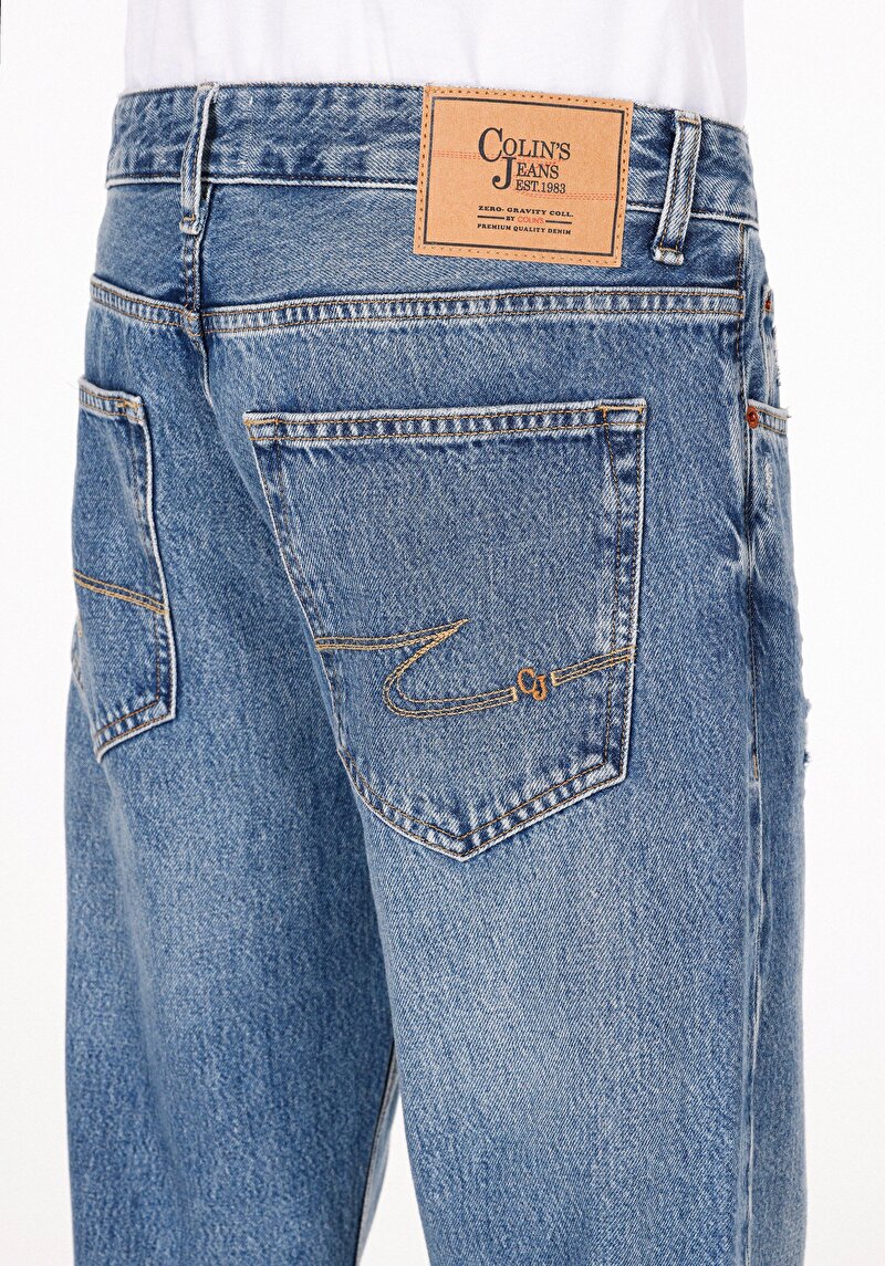 Afișați detalii pentru Blugi İndigo Pentru Bărbați Regular Fit