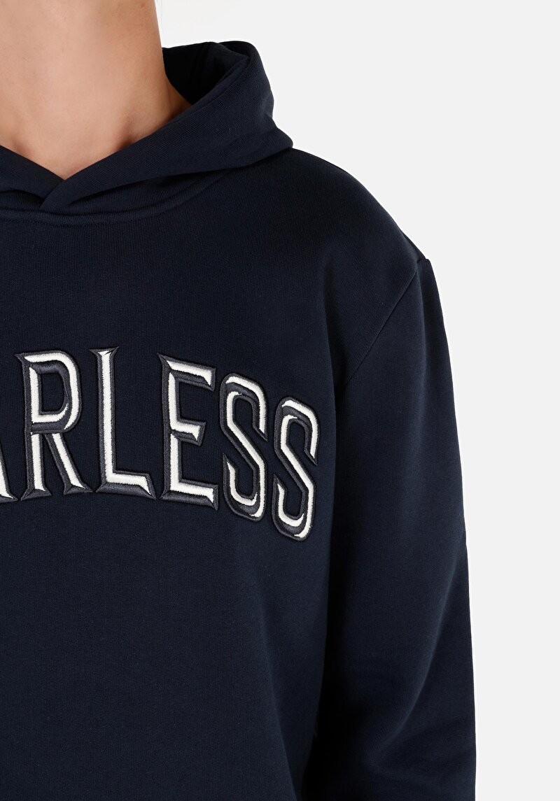 Afișați detalii pentru Hanorac / Bluza De Barbati Albastru Marin Regular Fit  Cl1071441