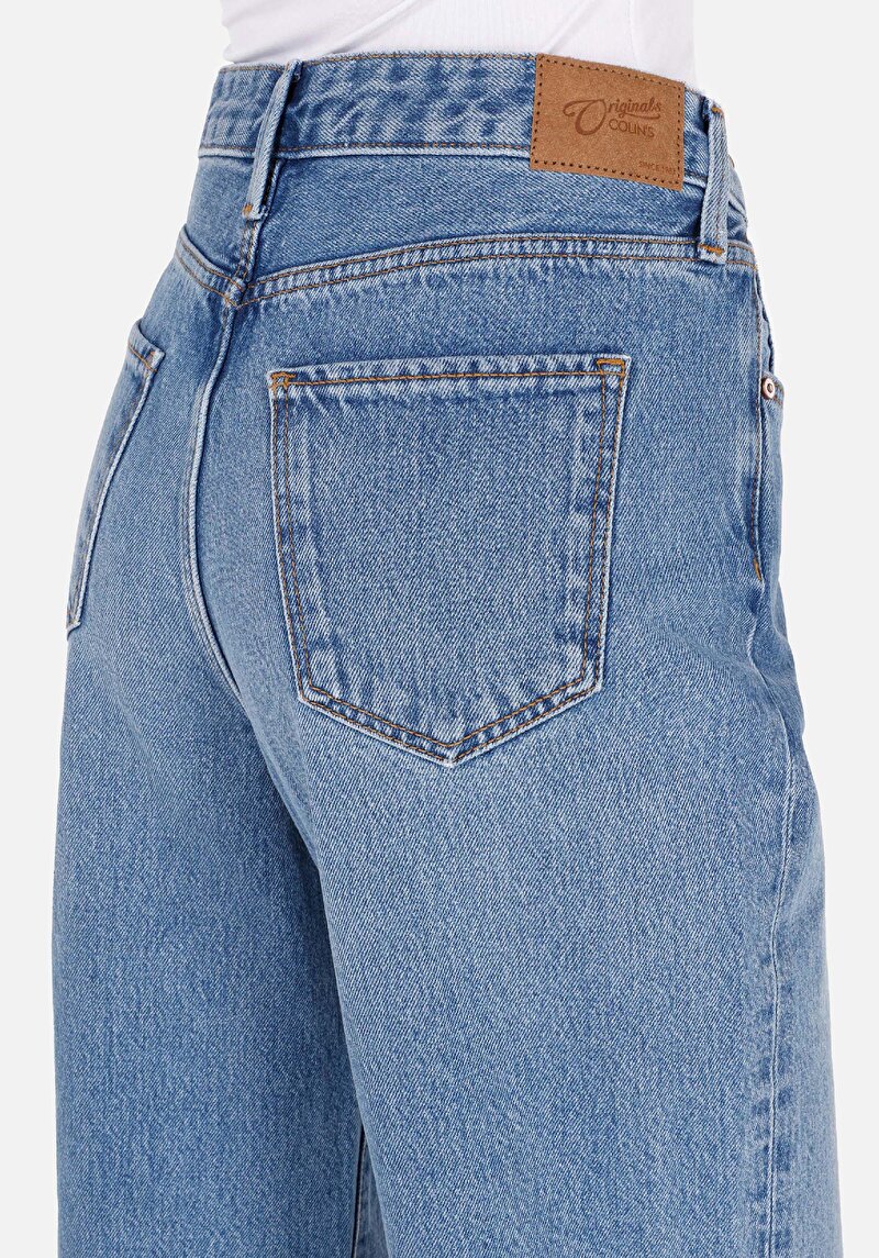 Afișați detalii pentru Pantaloni De Dama Albastru Regular Fit 970 Berry Cl1070777