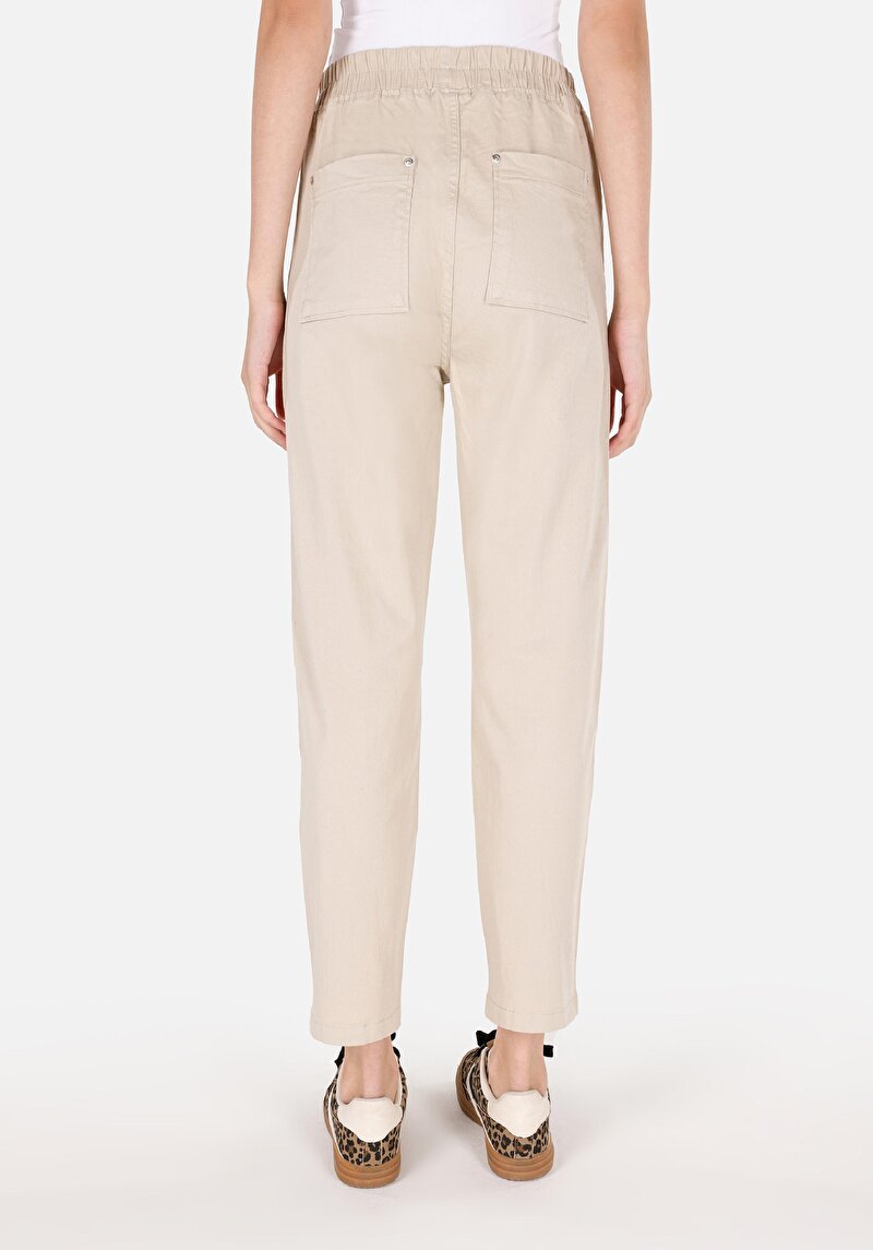 Afișați detalii pentru Pantaloni De Dama Bej Regular Fit  Cl1071481