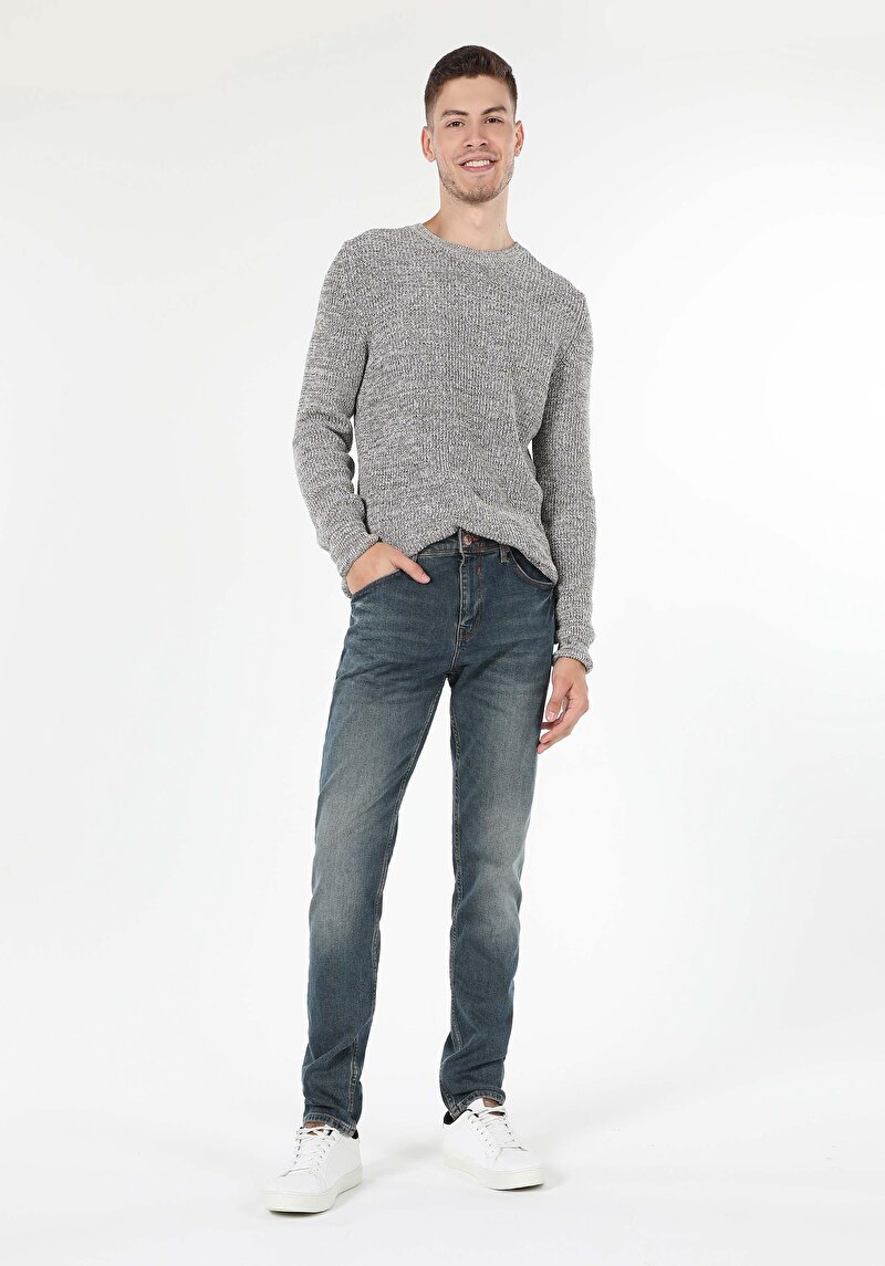 Imagine a Pantaloni De Barbati Denim Slim Fit 041 Danny Cl1060398