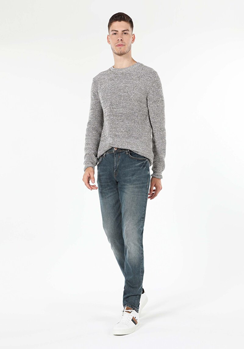 Afișați detalii pentru Pantaloni De Barbati Denim Slim Fit 041 Danny Cl1060398