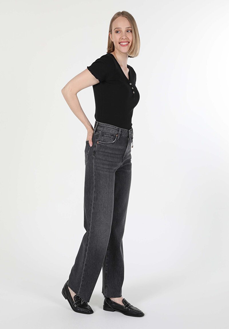 Imagine a Pantaloni De Dama Denim Regular Fit 970 Berry Cl1060466