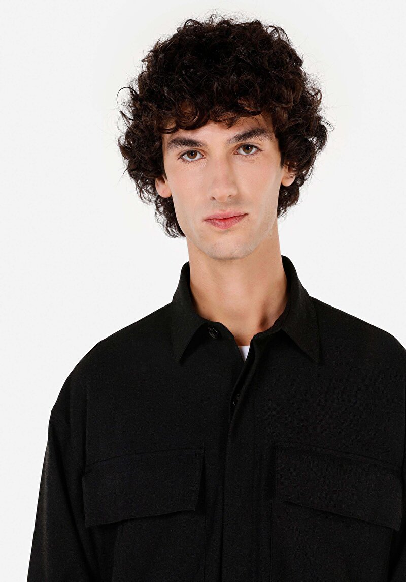 Afișați detalii pentru Camasa Cu Maneca Lunga De Barbati Antracit Regular Fit  Cl1070845