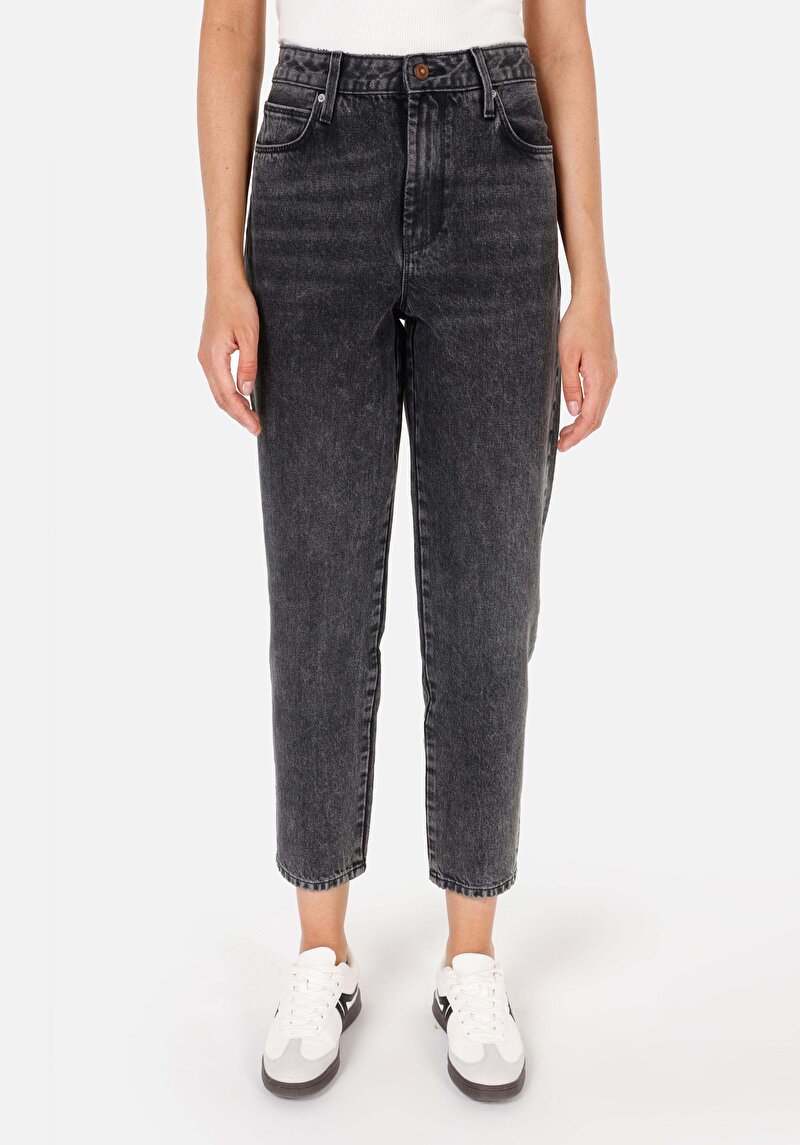 Afișați detalii pentru Pantaloni De Dama Denim Boyfriend Fit 893 Julia Cl1070855