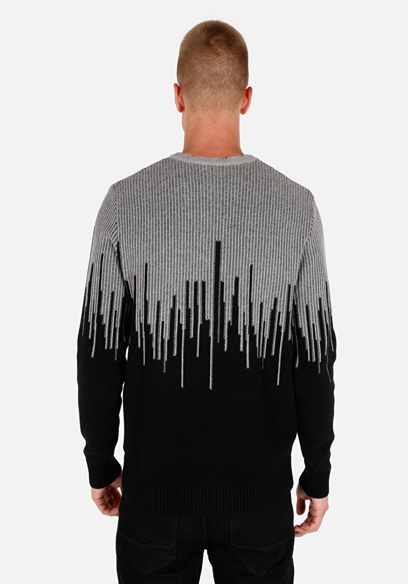 Imagine a Pulover De Barbati Negru Regular Fit Cl1071690