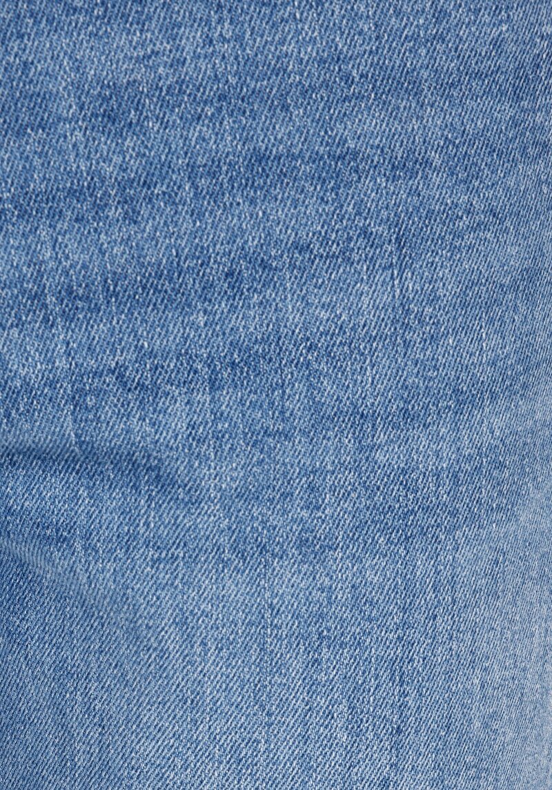 Afișați detalii pentru Regular Fit Mid Waist Slim Leg Blugi İndigo Pentru Bărbați