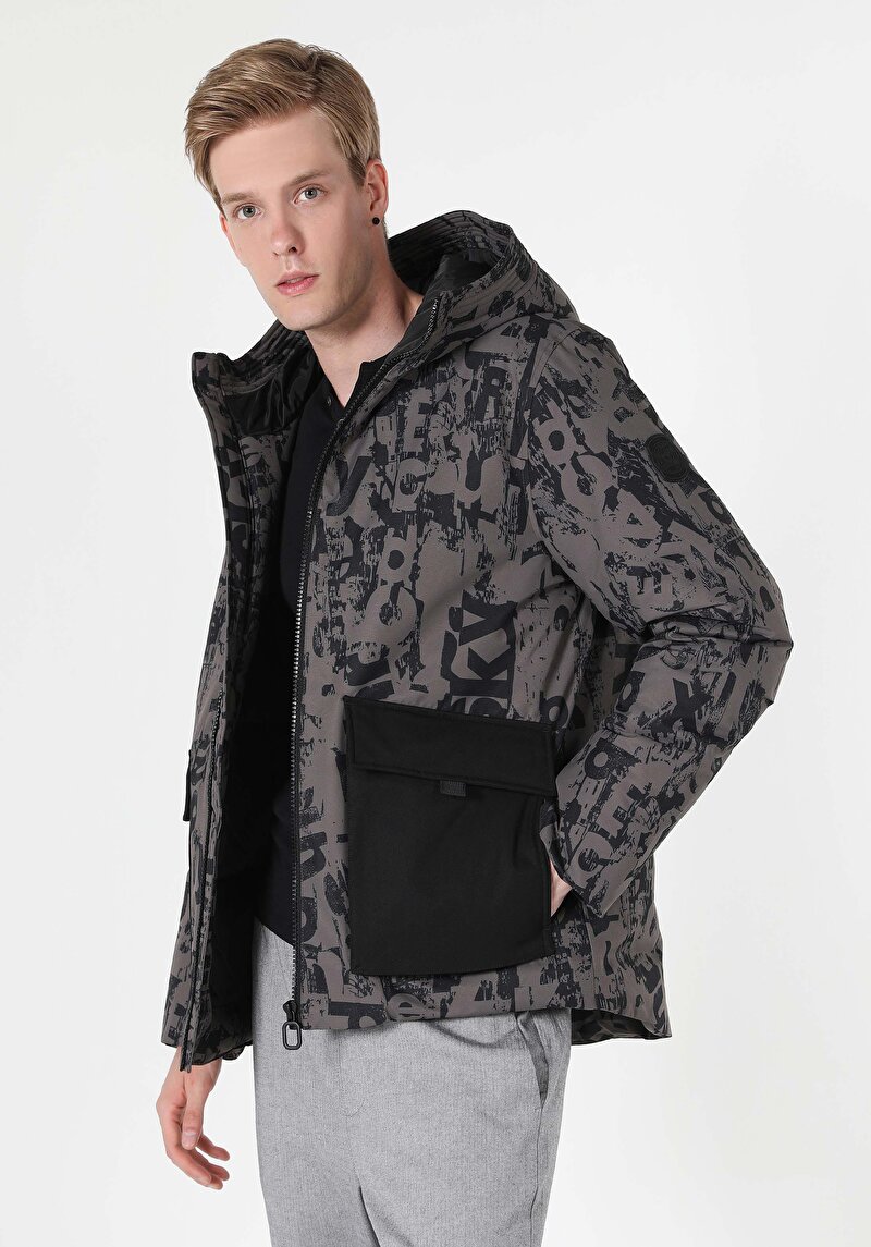 Imagine a Jacheta De Barbati Antracit Regular Fit  Cl1060597