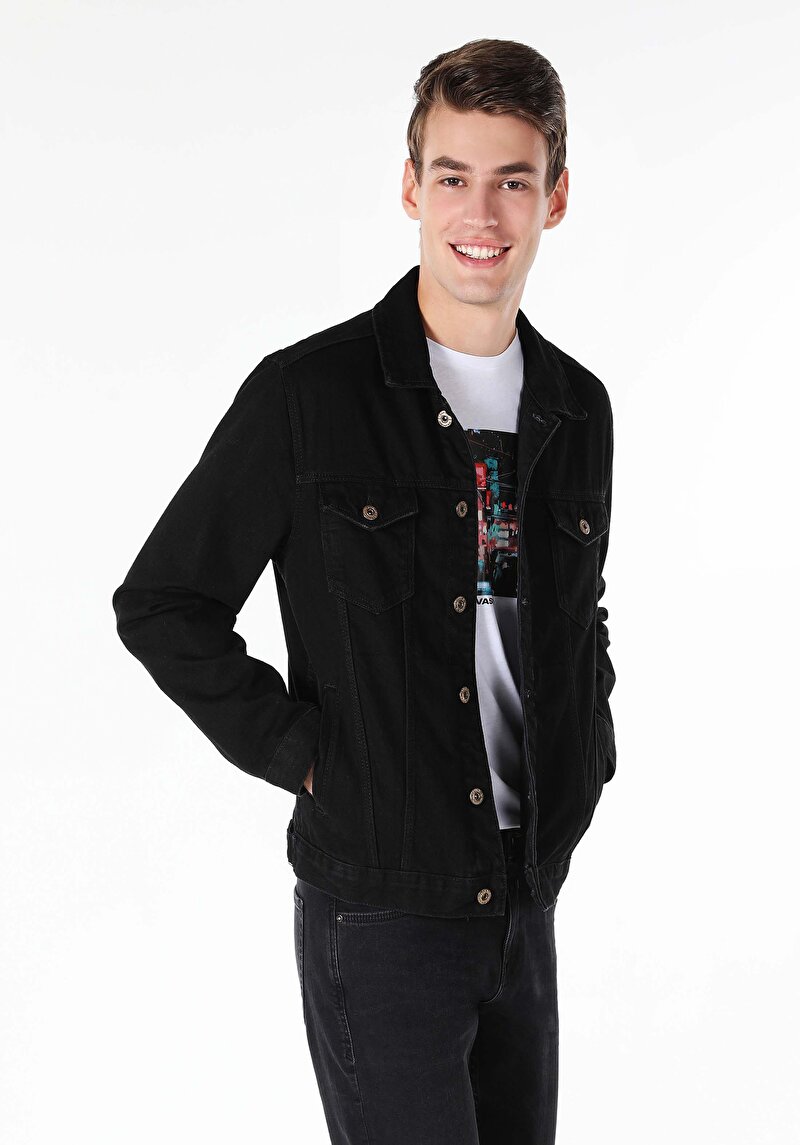 Imagine a Jacheta De Barbati Albastru Marin Regular Fit  Cl1060632