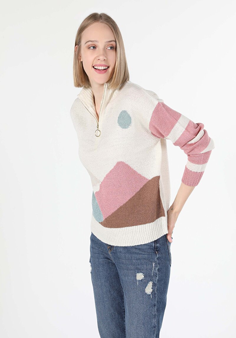 Imagine a Pulover De Dama Multicolor   Cl1060689