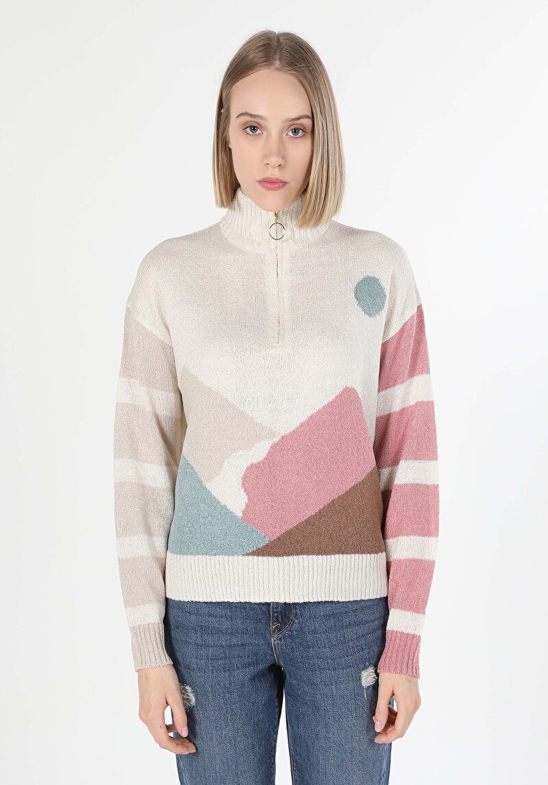 Afișați detalii pentru Pulover De Dama Multicolor   Cl1060689
