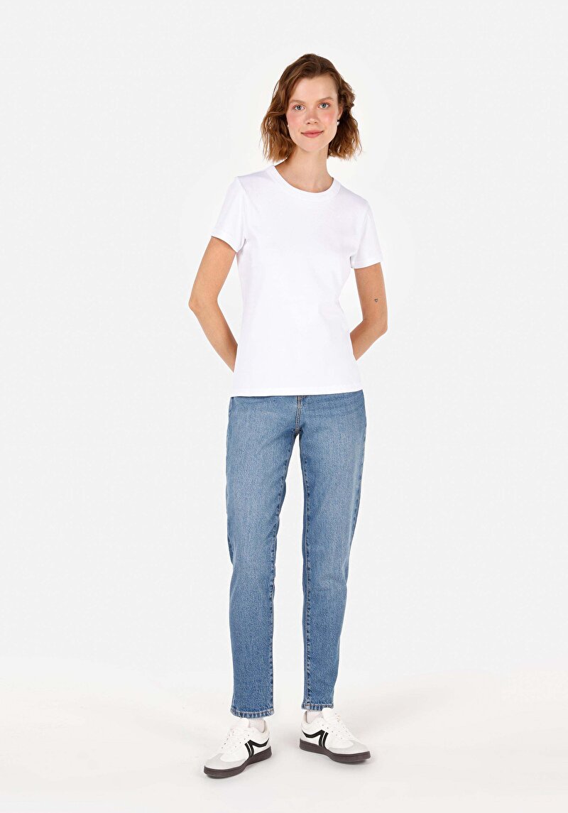 Imagine a Pantaloni De Dama Negru Boyfriend Fit 893 Julia Cl1070945