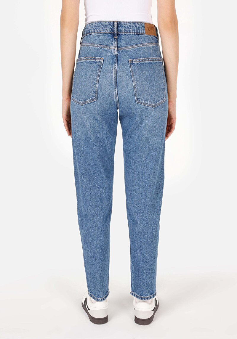 Imagine a Pantaloni De Dama Negru Boyfriend Fit 893 Julia Cl1070945