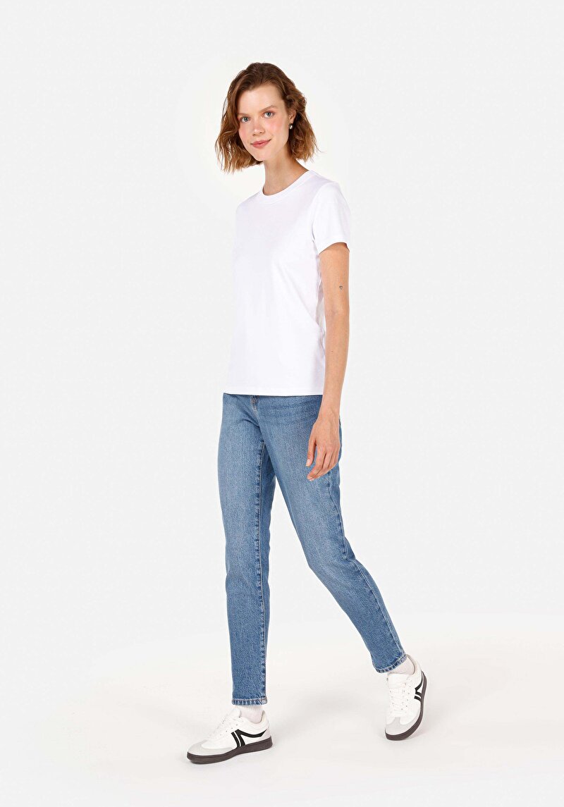 Imagine a Pantaloni De Dama Negru Boyfriend Fit 893 Julia Cl1070945