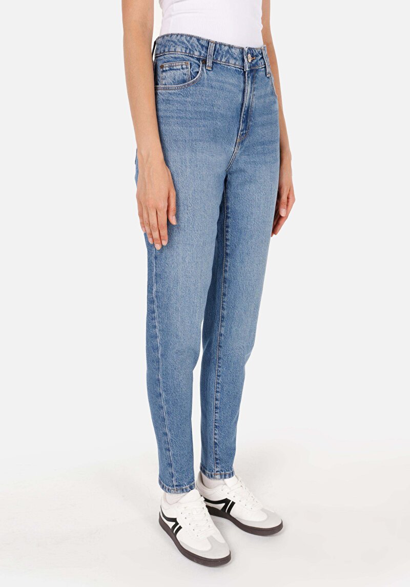 Imagine a Pantaloni De Dama Negru Boyfriend Fit 893 Julia Cl1070945