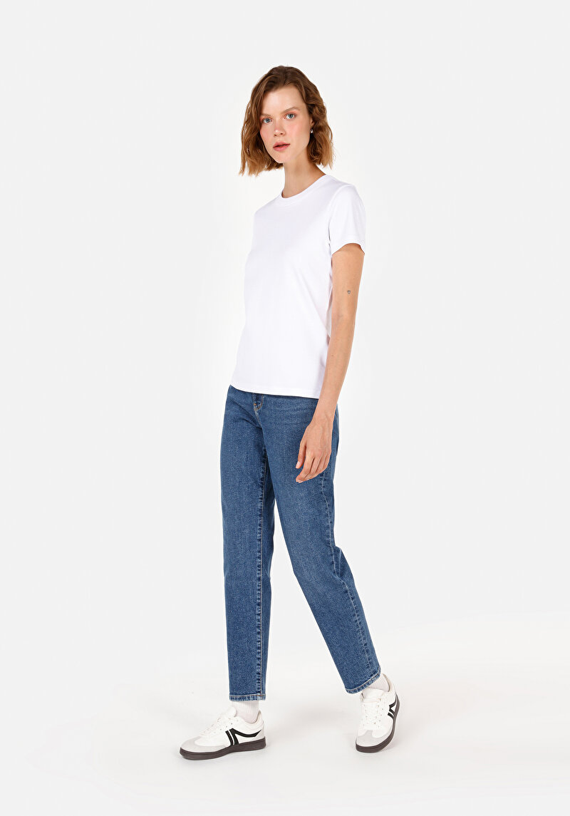 Afișați detalii pentru Pantaloni De Dama Denim Boyfriend Fit 893 Julia Cl1072158