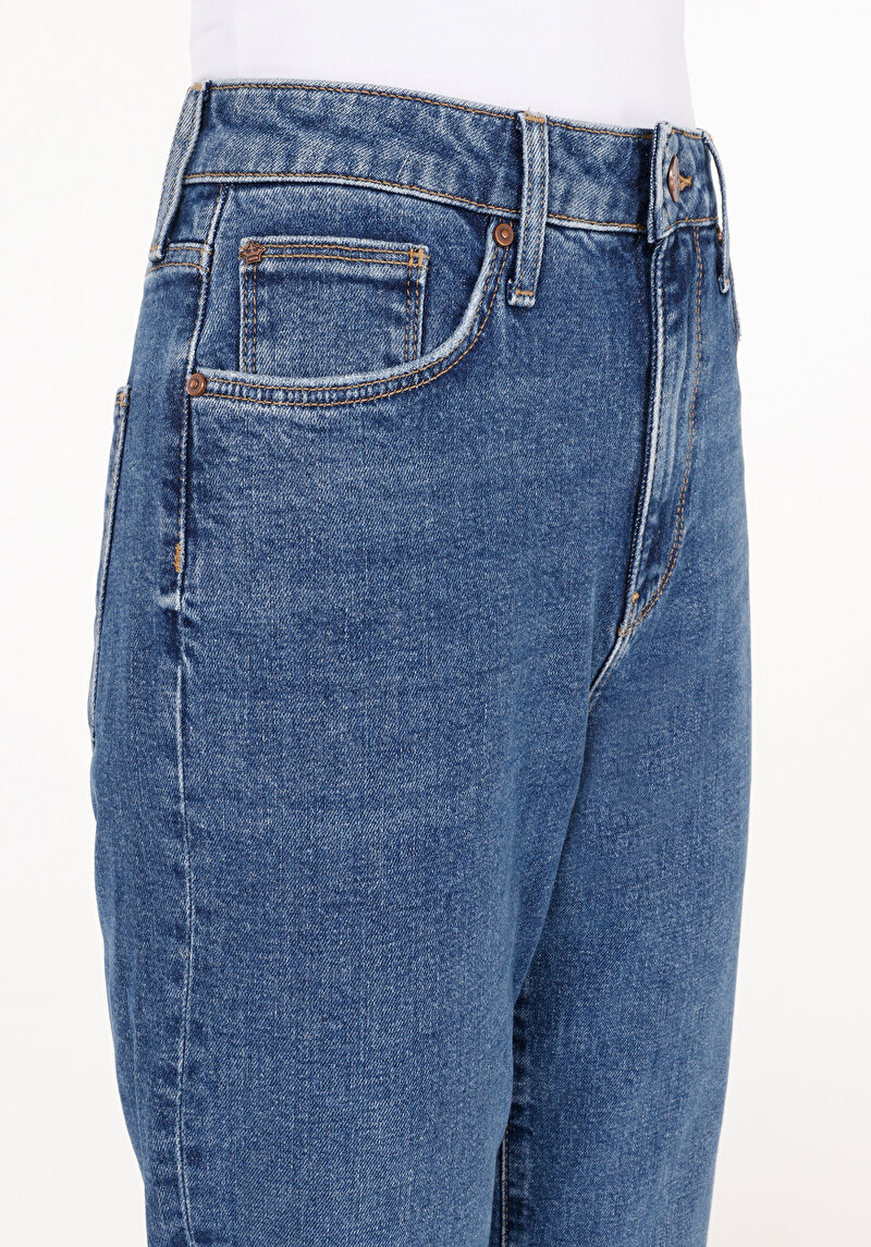 Afișați detalii pentru Pantaloni De Dama Denim Boyfriend Fit 893 Julia Cl1072158