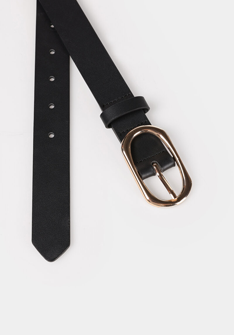 Afișați detalii pentru Curea De Dama Negru Modern Fit  Cl1072624