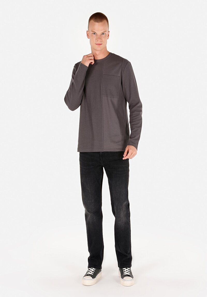 Afișați detalii pentru Tricou Cu Maneca Lunga De Barbati  Regular Fit  Cl1071028