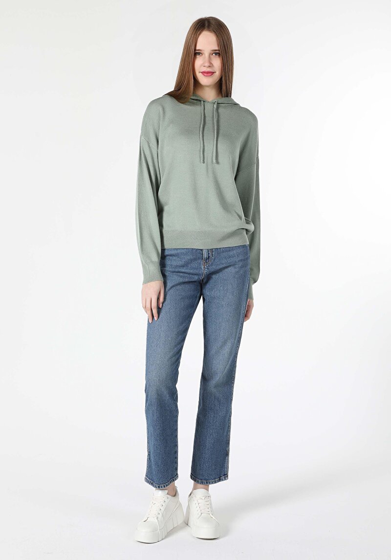 Imagine a Pulover De Dama Verde Regular Fit Cl1061030