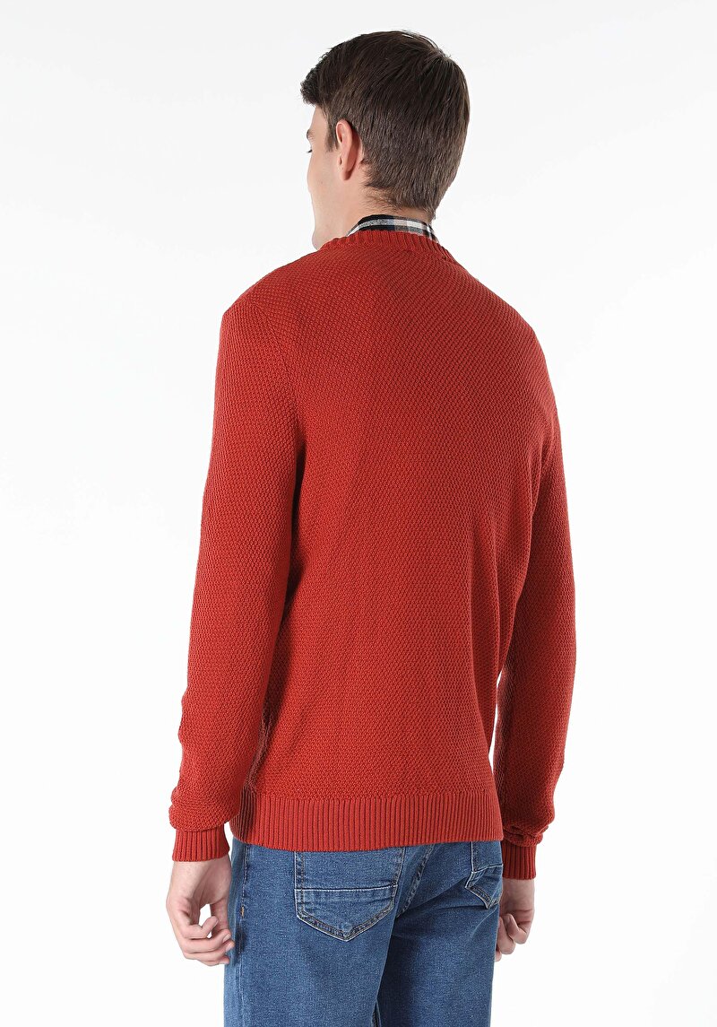 Imagine a Pulover De Barbati Maro Regular Fit Cl1061063