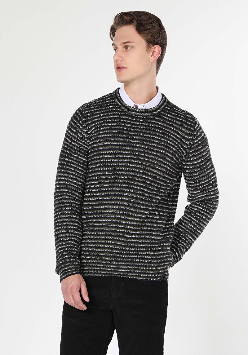 Afișați detalii pentru Pulover De Barbati Verde Regular Fit  Cl1061129