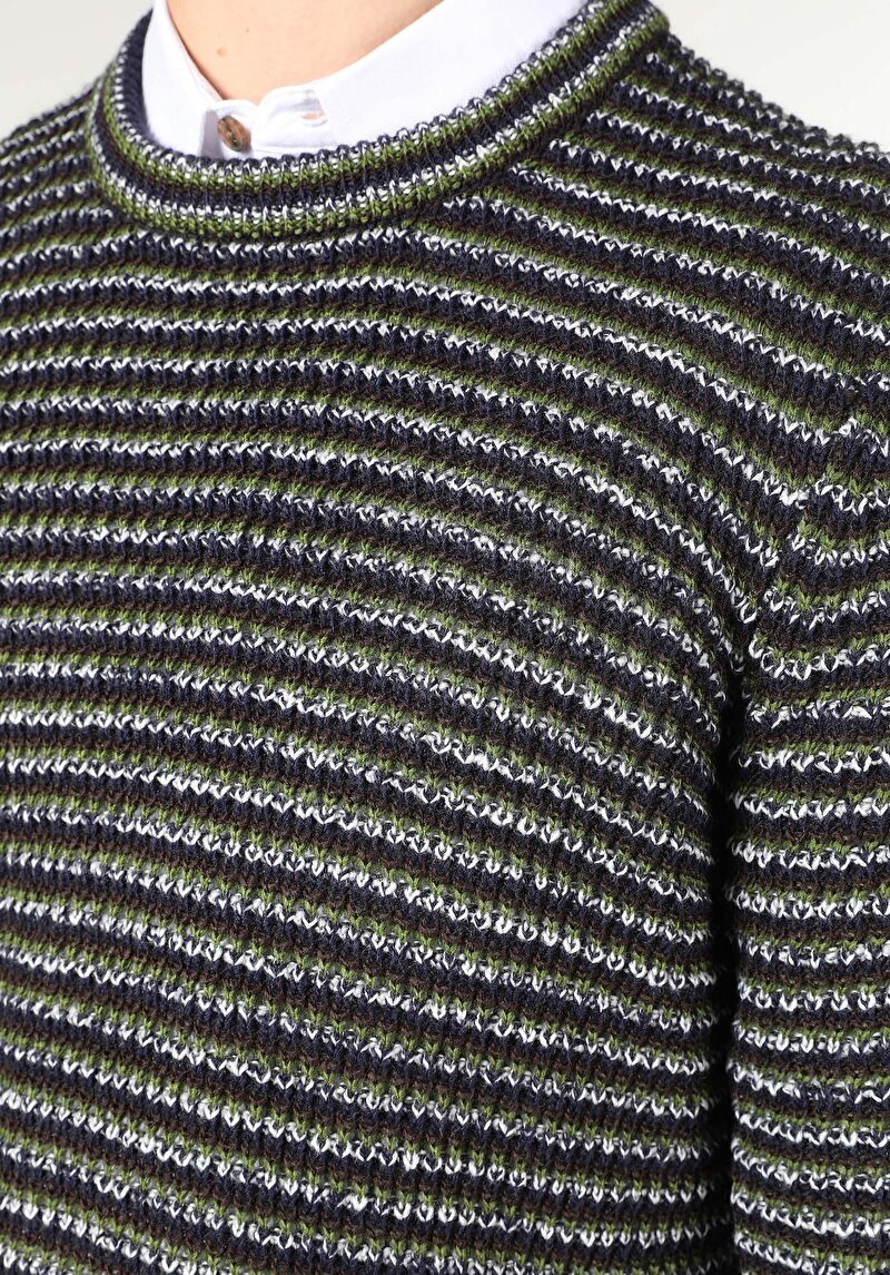 Afișați detalii pentru Pulover De Barbati Verde Regular Fit  Cl1061129