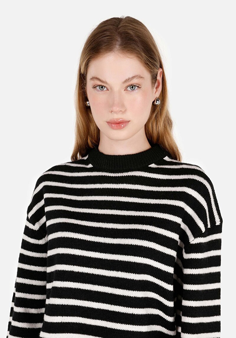 Afișați detalii pentru Pulover De Dama Negru Regular Fit  Cl1071139