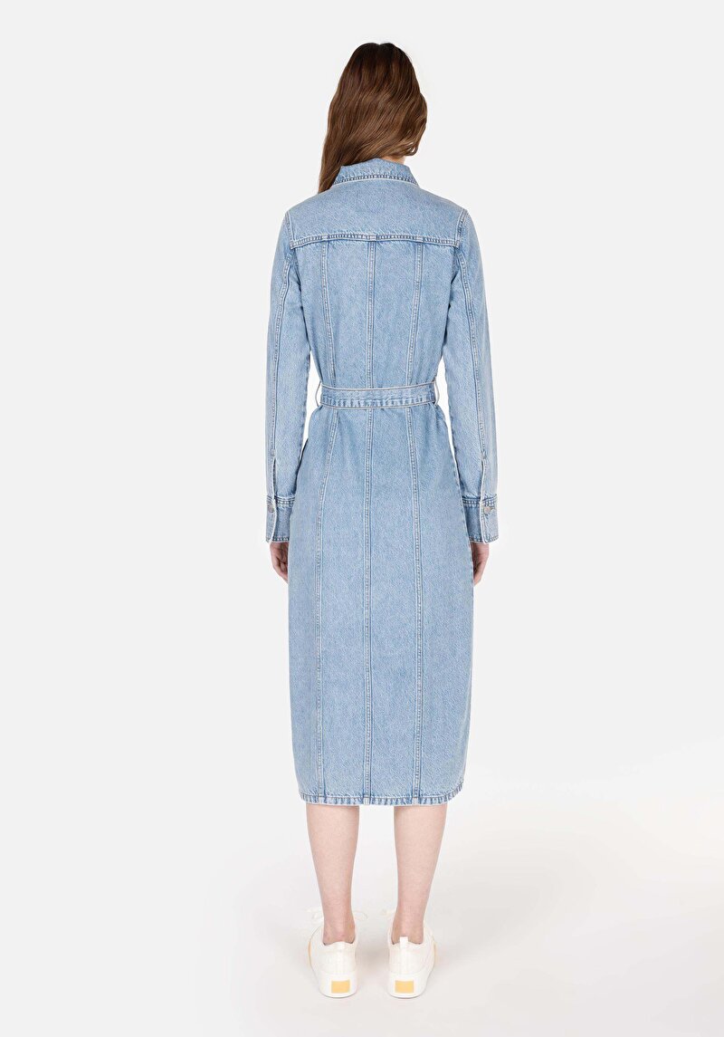 Afișați detalii pentru Rochie Cu Mânecă Lungă Pentru Femei Slim Fit