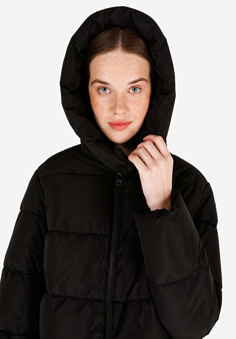 Afișați detalii pentru Jacheta De Dama Negru Regular Fit  Cl1070731