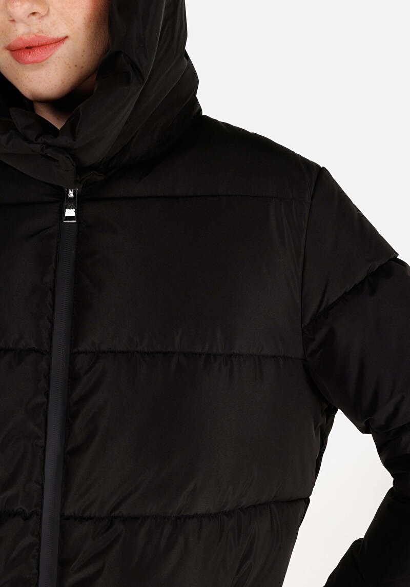 Afișați detalii pentru Jacheta De Dama Negru Regular Fit  Cl1070731