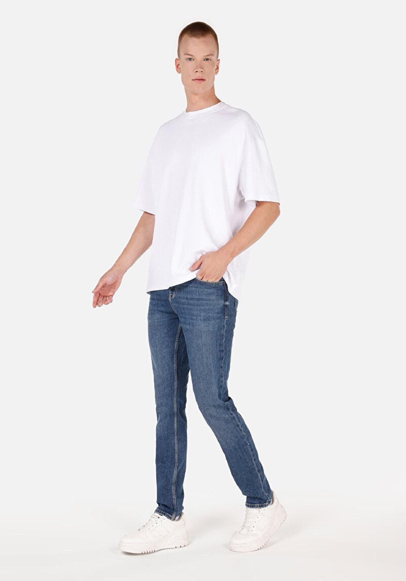 Imagine a Pantaloni De Barbati Negru Straight Fit 044 Karl Cl1071243