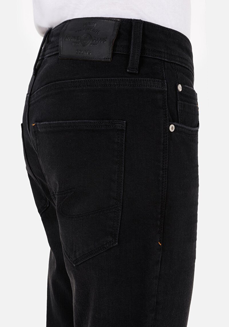 Afișați detalii pentru Blugi Din Denim Pentru Bărbați Cu Potrivire Dreaptă