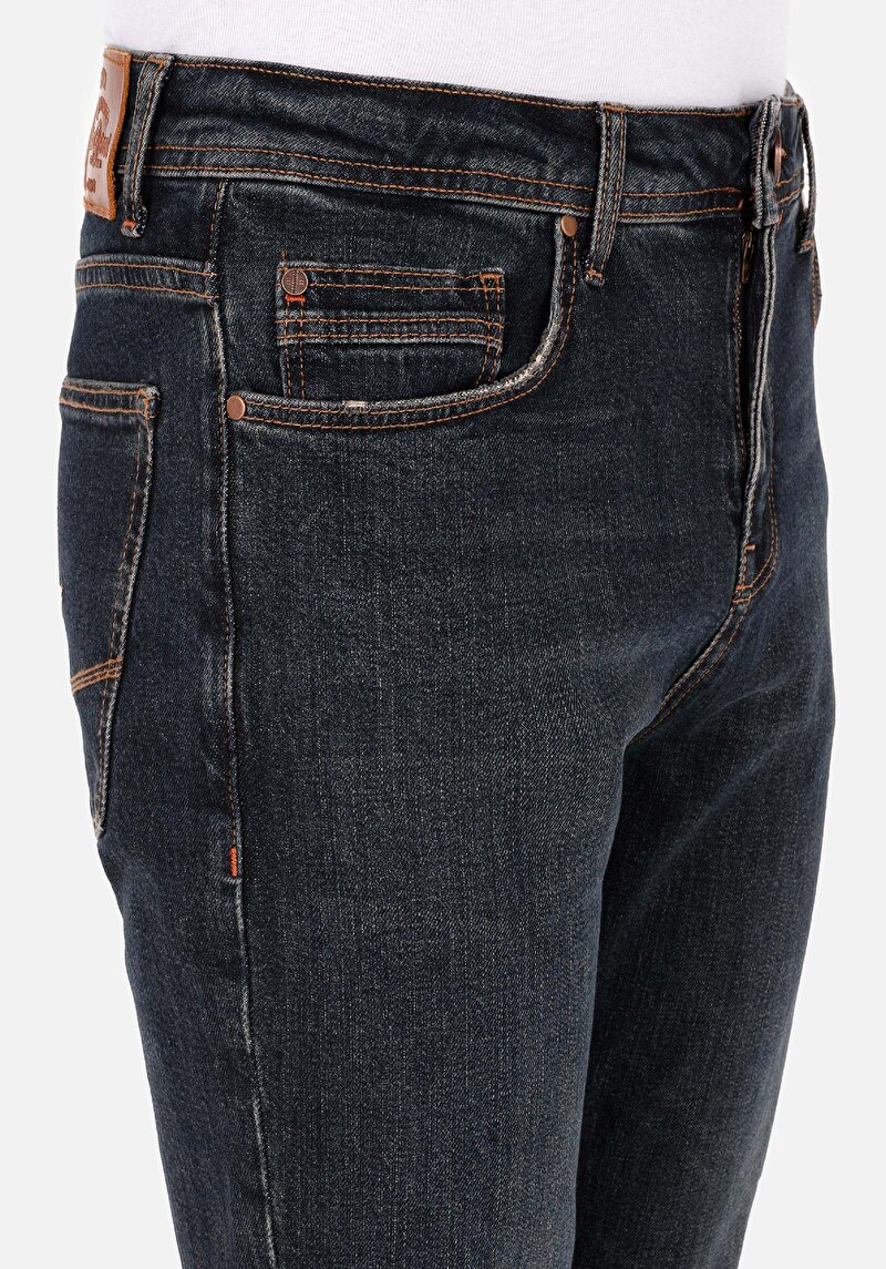 Afișați detalii pentru Pantaloni De Barbati Albastru Regular Fit 067 Jack Cl1071300