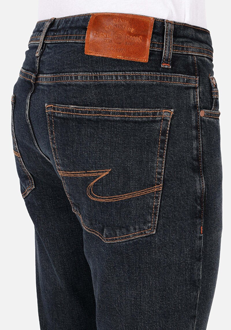 Afișați detalii pentru Pantaloni De Barbati Albastru Regular Fit 067 Jack Cl1071300