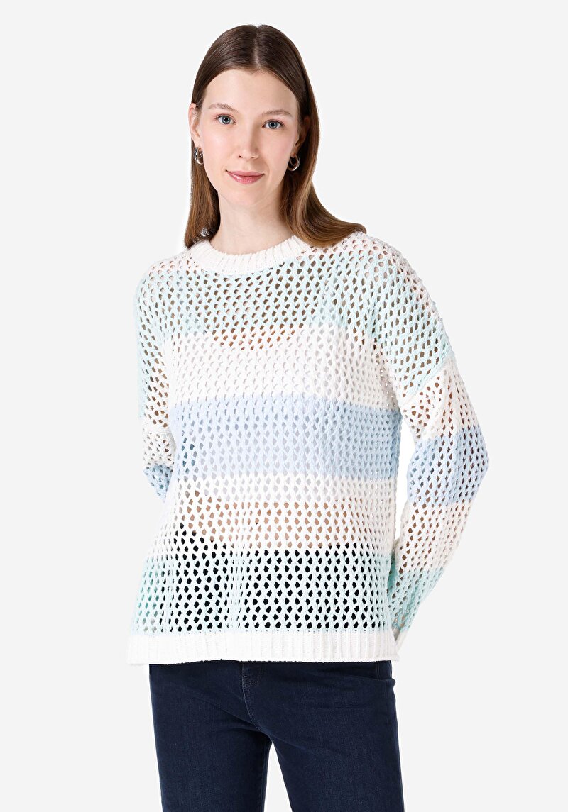 Imagine a Pulover De Dama Multicolor Comfort Fit Cl1067363