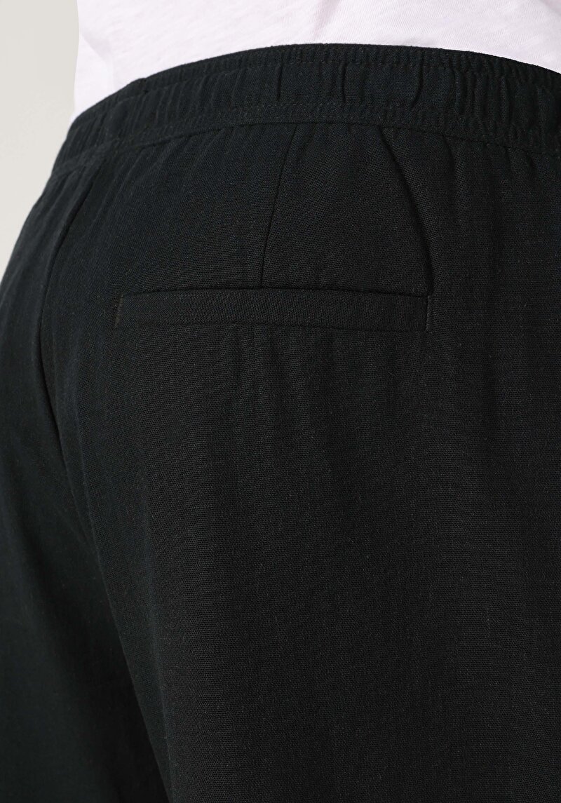 Afișați detalii pentru Pantaloni De Barbati Negru Regular Fit  Cl1064125
