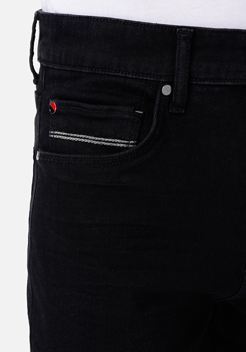 Afișați detalii pentru Pulover Gri Jacquard Pentru Bărbați Cu Gât Rotund Regular Fit