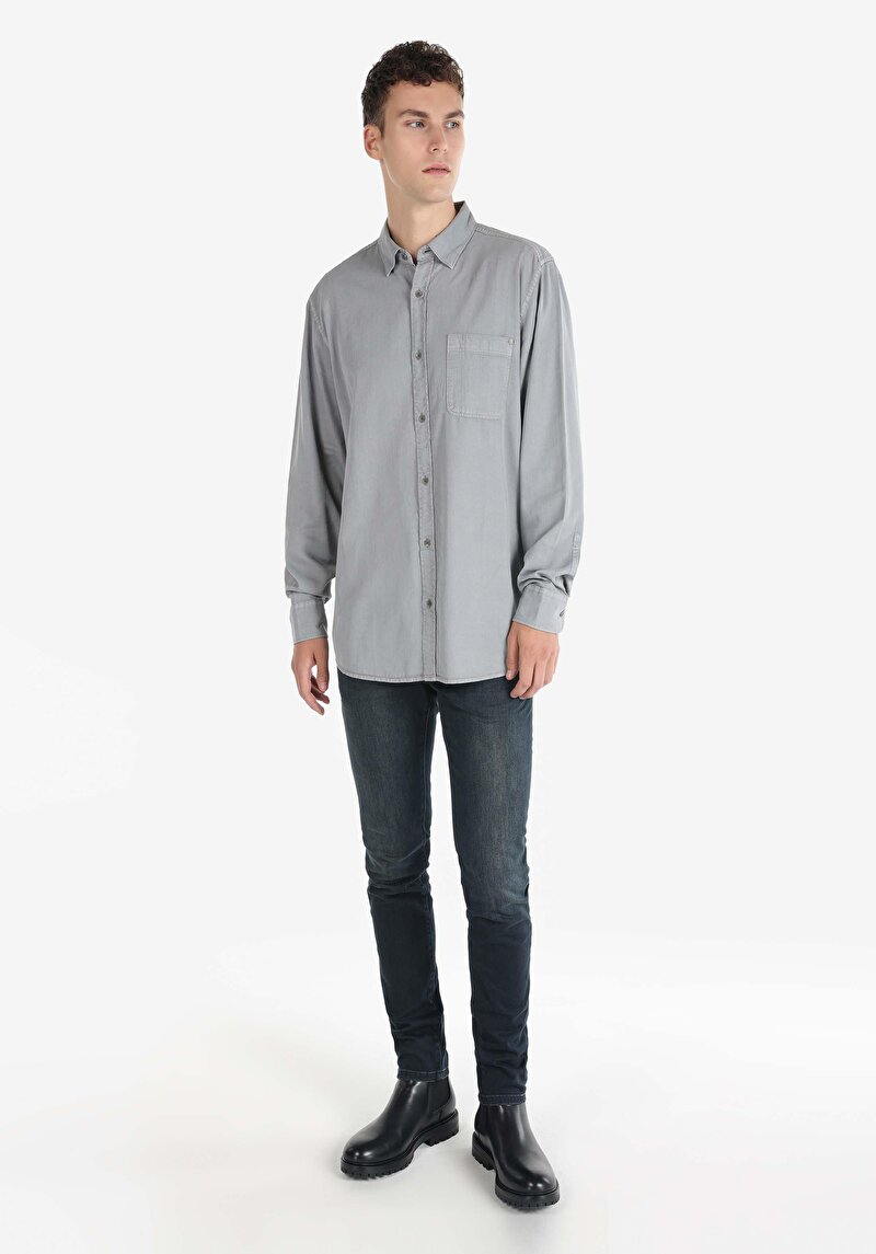 Afișați detalii pentru Camasa Cu Maneca Lunga De Barbati  Comfort Fit  Cl1064676