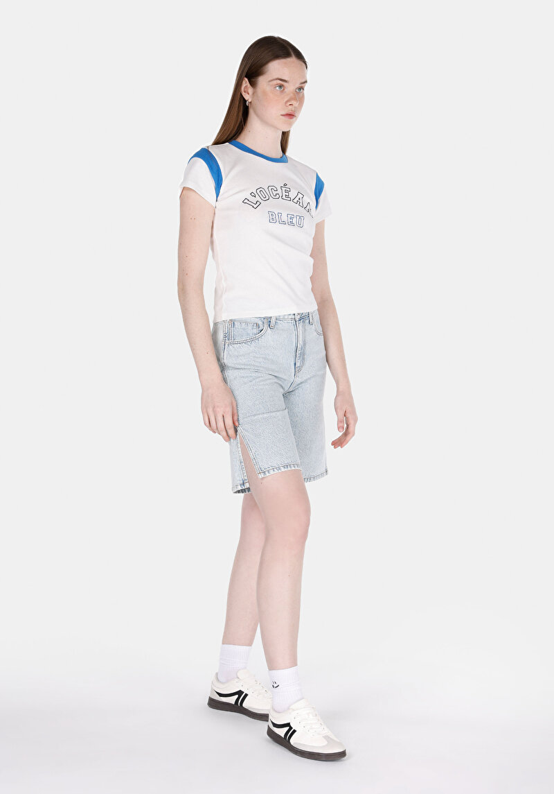 Imagine a Short / Pantaloni Scurti De Dama Denim Regular Fit  Cl1073885