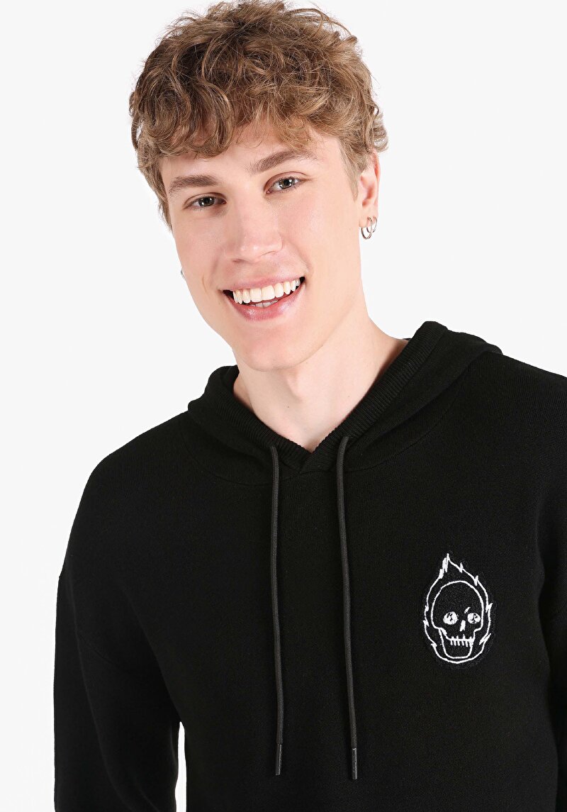 Afișați detalii pentru Pulover De Barbati Negru   Cl1065585