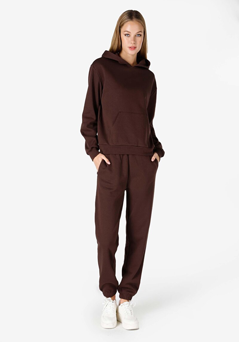 Imagine a Hanorac / Bluza De Dama Maro Regular Fit  Cl1065677