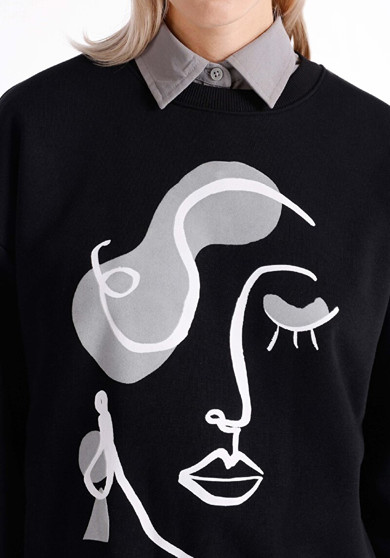 Afișați detalii pentru Hanorac / Bluza De Dama Negru   Cl1065918