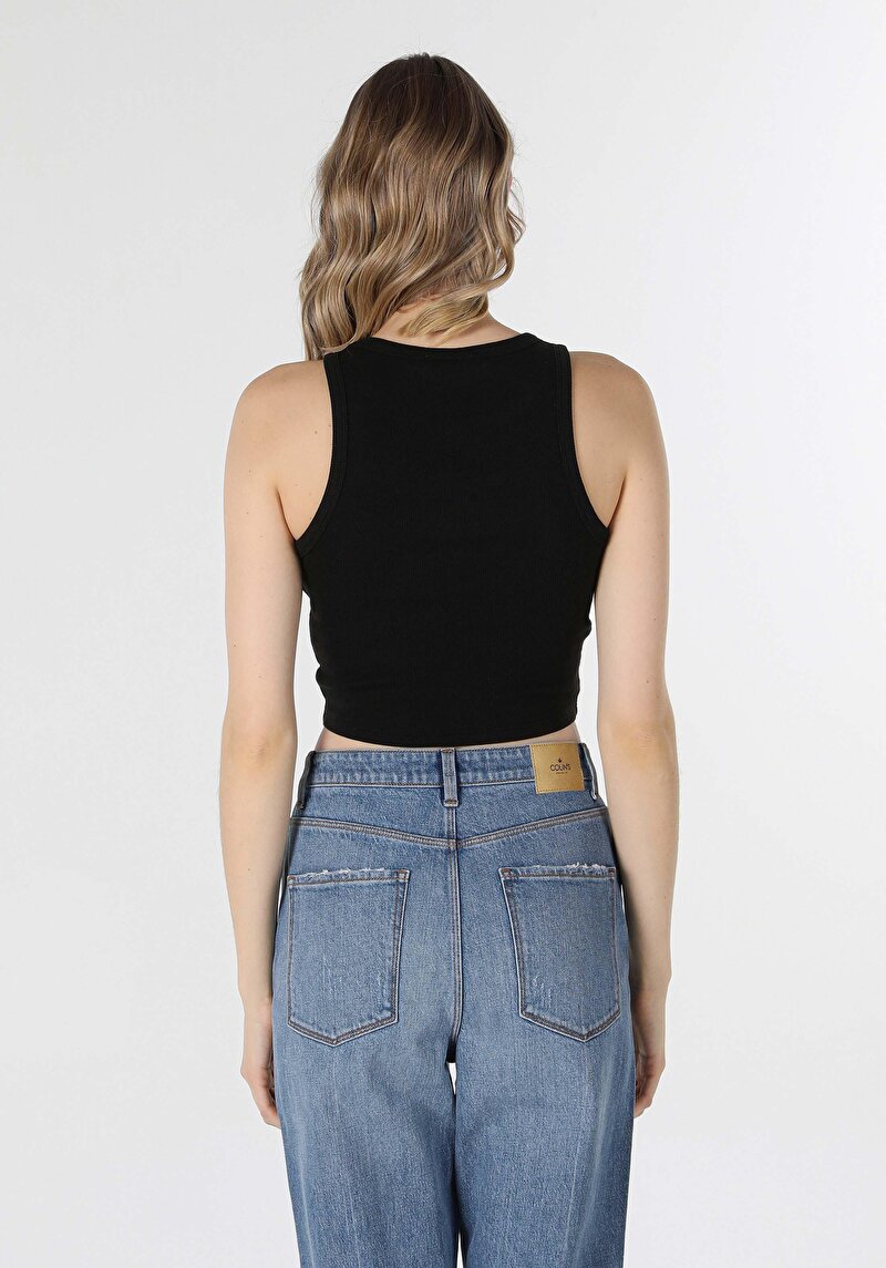 Imagine a Maiou De Dama Negru Slim Fit Cl1059031