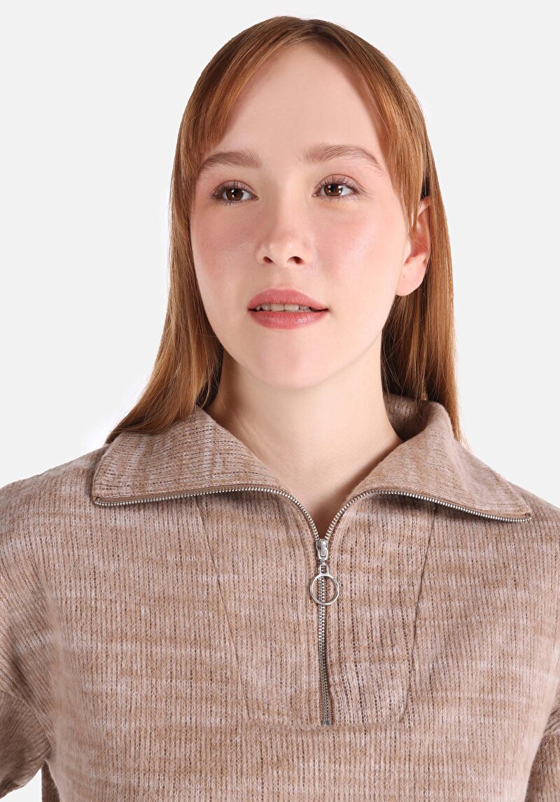 Afișați detalii pentru Tricou Cu Maneca Lunga De Dama Maro   Cl1066040