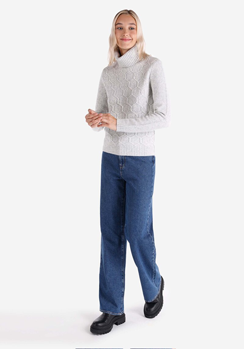 Afișați detalii pentru Pulover De Dama Gri   Cl1066042